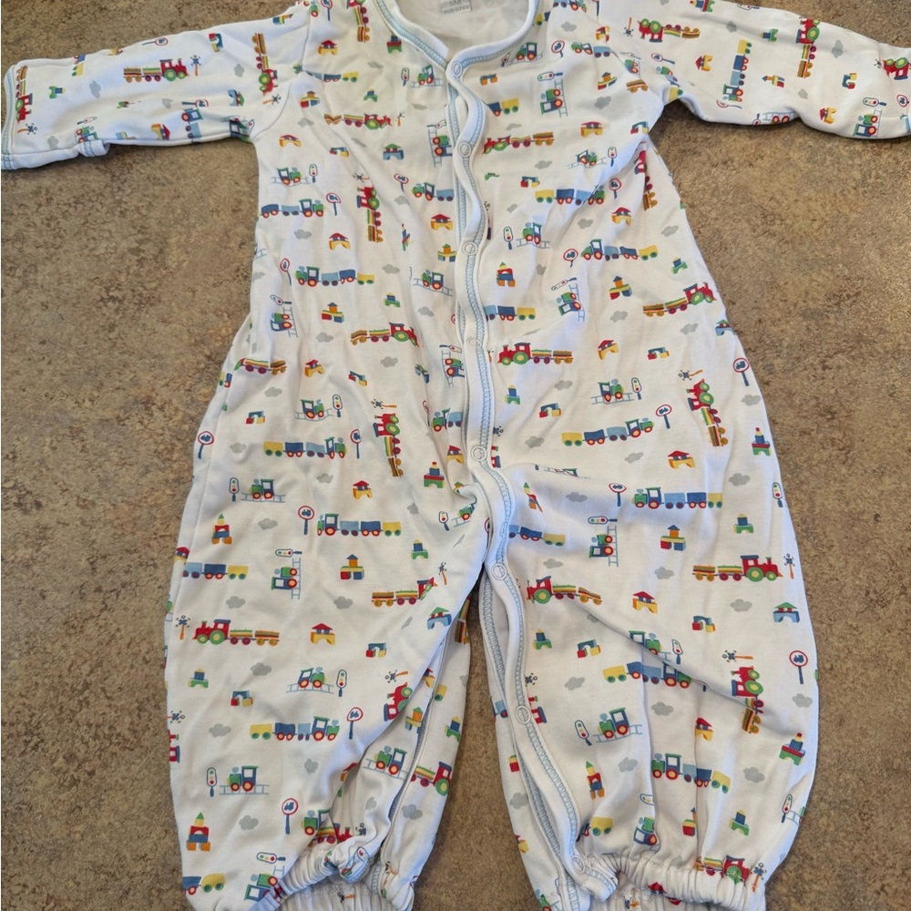 Kissy Kissy Colorful Train Baby Romper